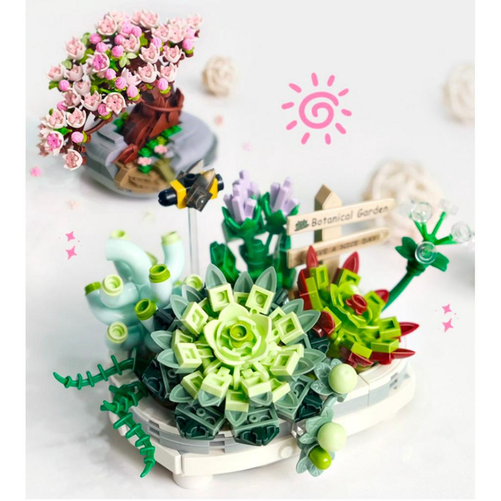 Mô Hình Lắp Ráp Vườn Bách Thảo Mô Hình Trang Trí Mô Hình Decor Cao Cấp Mô Hình Quà Tặng