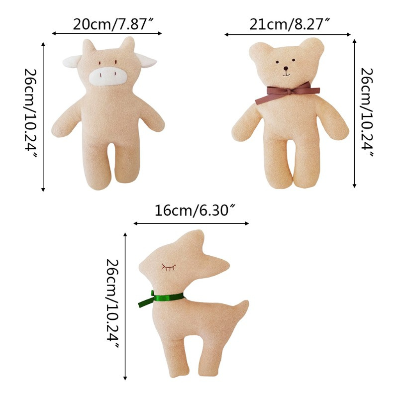 Thú Nhồi Bông Hình Chú Gấu Dễ Thương