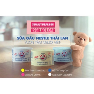 {6 lon} Sữa Gấu Thái Lan
