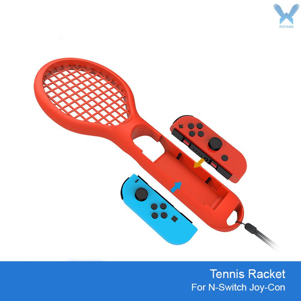 Set 2 Vợt Tennis Kèm 2 Tay Cầm Điều Khiển Chơi Game Nintendo Switch