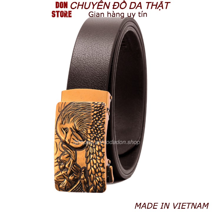 [HOT] Thắt Lưng Nam Phong Cách Đại Bàng Khóa Tỳ Chống Trượt Chất Liệu Da Bò Thật 100% (BH 12 THÁNG)