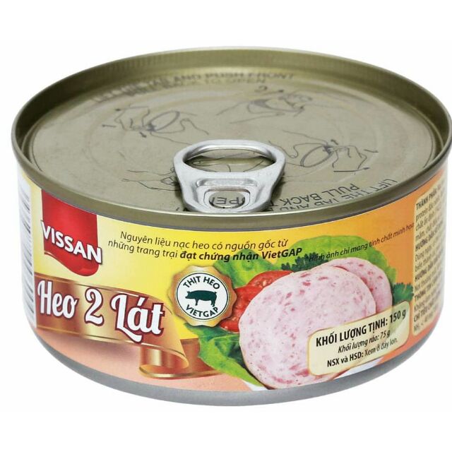 Heo 2 lát Vissan 150g