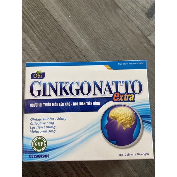 Ginkgo Natto Extra-Hoạt huyết dưỡng não.
