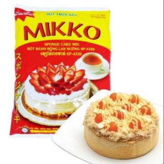 Bột trộn sẵn bánh bông lan MIKKO