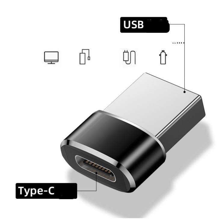 Adapter Chuyển USB-C Type-C Sang USB - OTG050