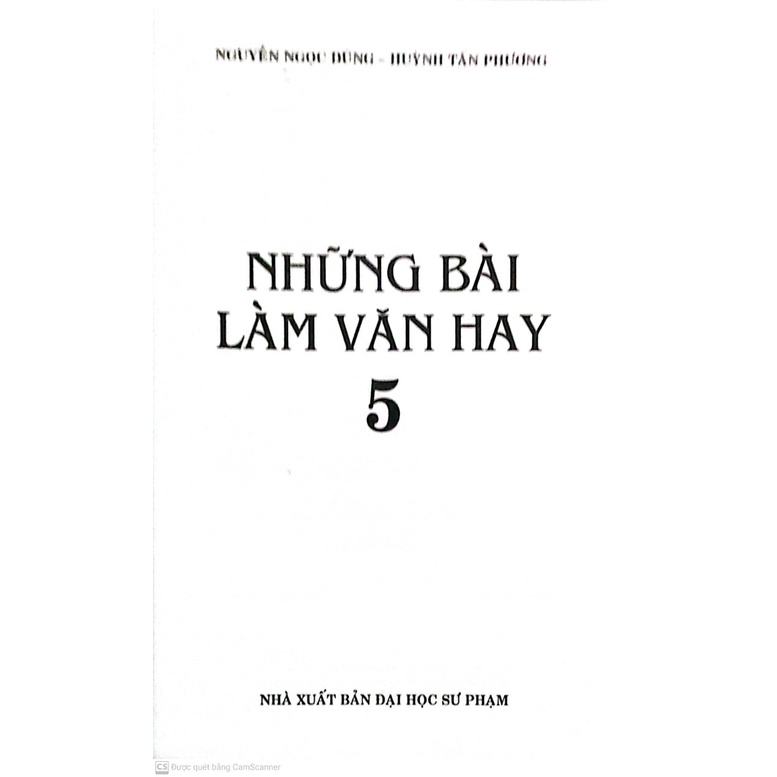 Sách-Những Bài Làm Văn Hay 5