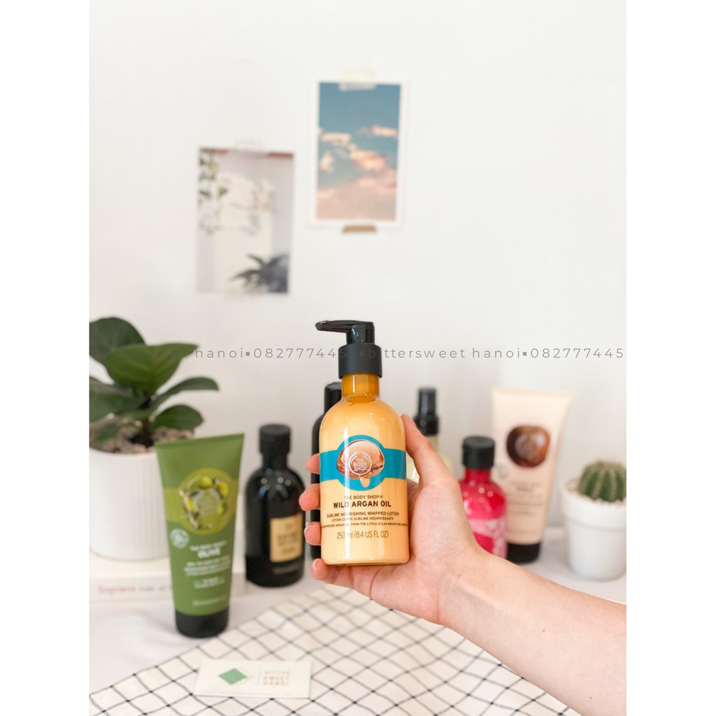 sữa dưỡng thể hương nước hoa THE BODY SHOP body lotion nhiều mùi 250ml (Smoky Rose/White Musk)