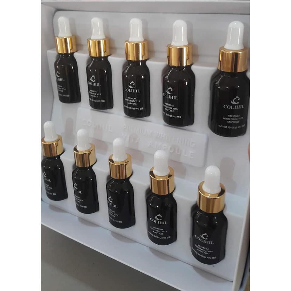 Dưỡng Da, Tinh chất làm trắng da - Colihil premium whitening vita ampoule 15ml