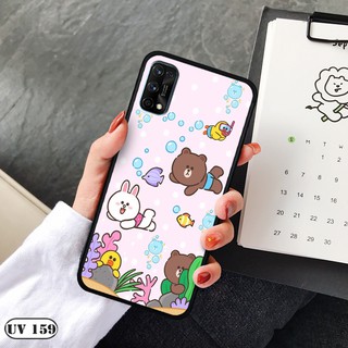 Ốp lưng nhám Realme 7 pro - in hình
