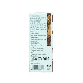 Tinh dầu quế Kim Vui 10ml