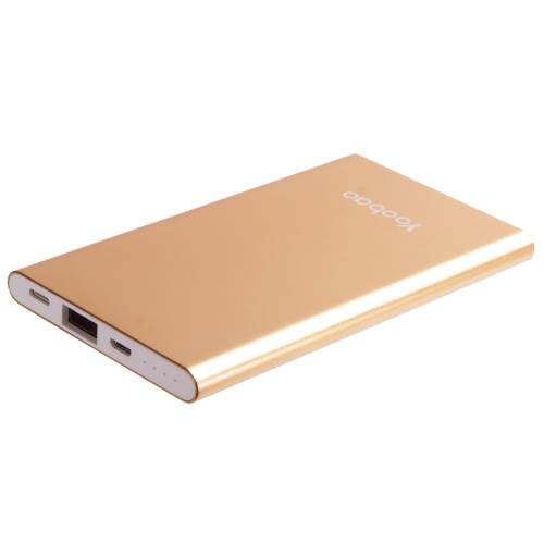 Pin Sạc Dự Phòng Yoobao YB-PL5 5000mAh - màu Vàng - Hàng Chính Hãng