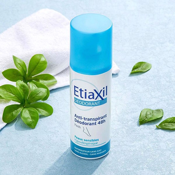 Hàng Pháp - Xịt khử mùi hôi chân Etiaxil deodorant  100ml