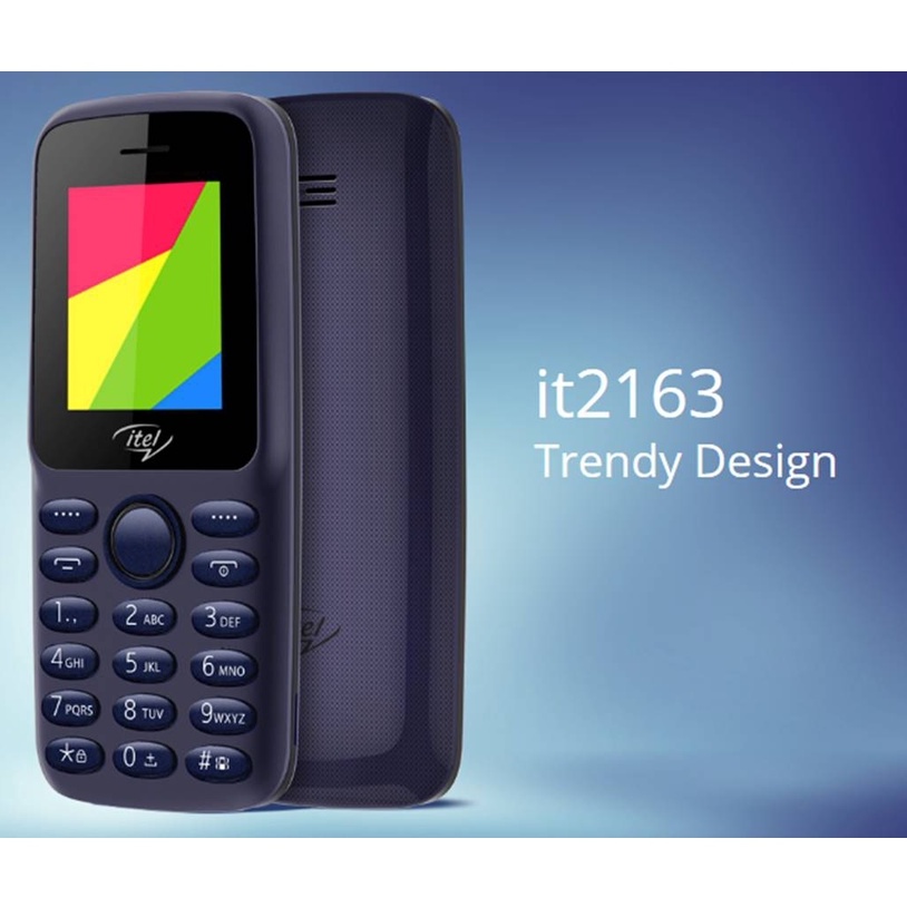 Điện Thoại itel it2163 dành cho người già pin siêu khỏe - Hàng mới chính hãng - tự động ghi âm cuộc gọi