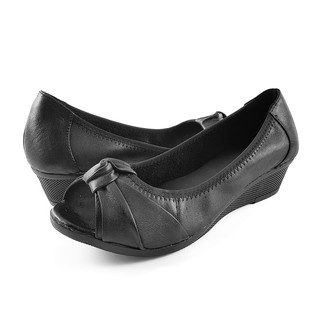 Giày cao gót nữ da bò thật siêu mềm hở mũi đế xuồng 3cm VNXK 3P09D