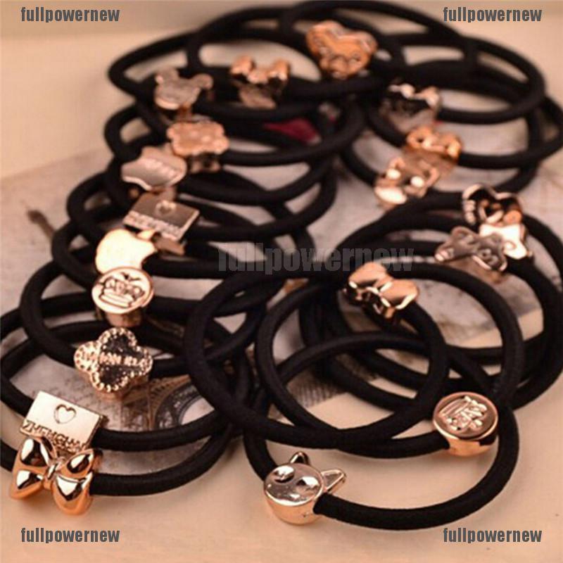 Bộ 10 Dây Cột Tóc Co Dãn Cho Nữ