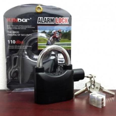 Ổ Khóa Chống Trộm Cướp Xe Máy Alarm Lock Có Còi Báo Động tiện lợi giá si