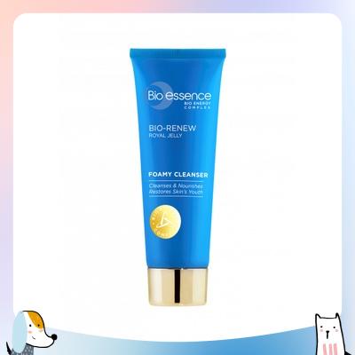 Sữa rửa mặt dưỡng da Bio-Essence Bio Renew Foamy Cleanser từ tc sữa ong chúa 100g
