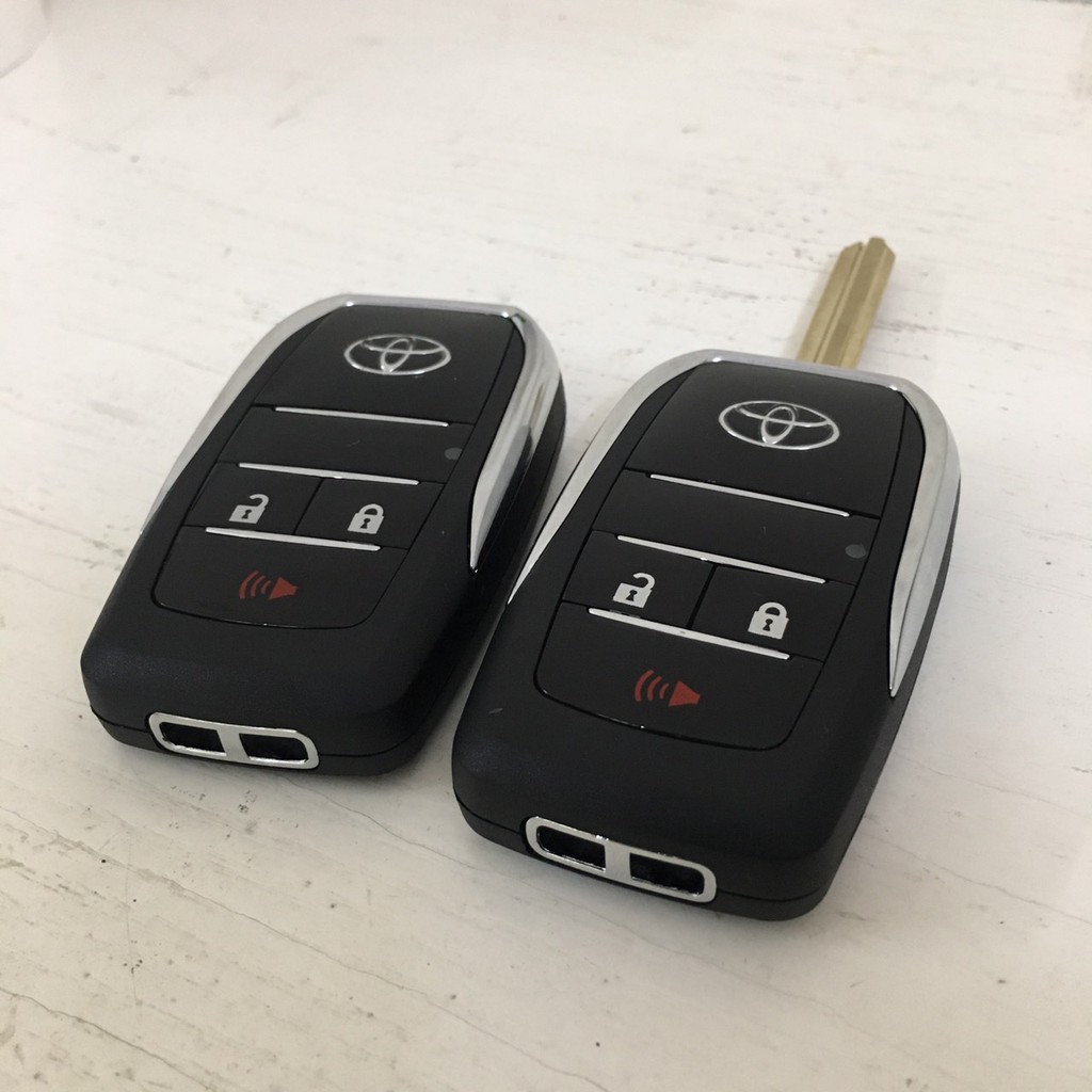 Vỏ Độ Chìa Khoá Gập Cho Xe Ô Tô Toyota Fortuner, Vios, Camry, Innova, Yaris... - Vỏ Chìa Khóa Toyota