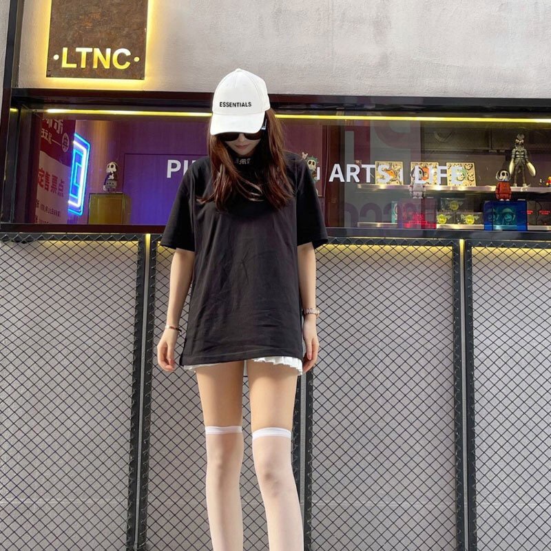 Mũ lưỡi trai essentials nam nữ vải cotton kaki thoáng mát mũ lưỡi chai nón lưỡi chai thời trang