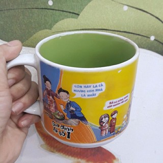 LY SỨ CÓ TAY CẦM VINACAFE