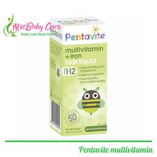 [ Chính Hãng ] PENTAVITE Siro Vitamin Tổng Hợp Úc cho bé từ 1 - 12 tuổi