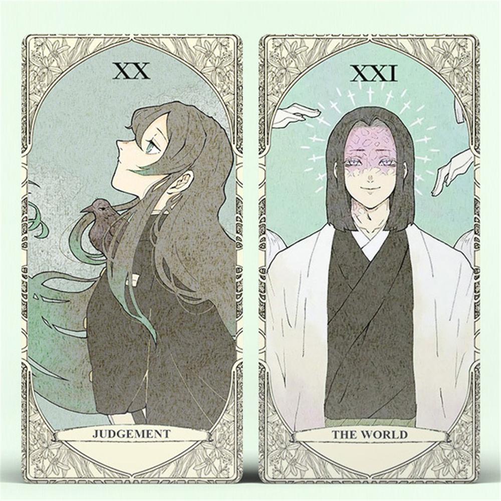 Bộ Bài Tarot Hoạt Hình Demon Slayer 15H Kamado Tanjirou Nezuko