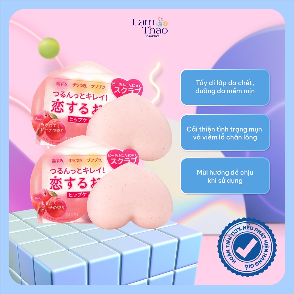 Xà Phòng Trái Đào Pelican Hip Care Soap