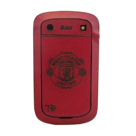 Miếng dán da BlackBerry 9900 - DA THẬT 100% - Miễn phí khắc