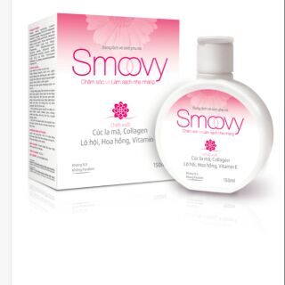 Dung dịch vệ sinh phụ nữ Smoovy - trẻ hóa vùng kín làm hồng se khít vùng kín