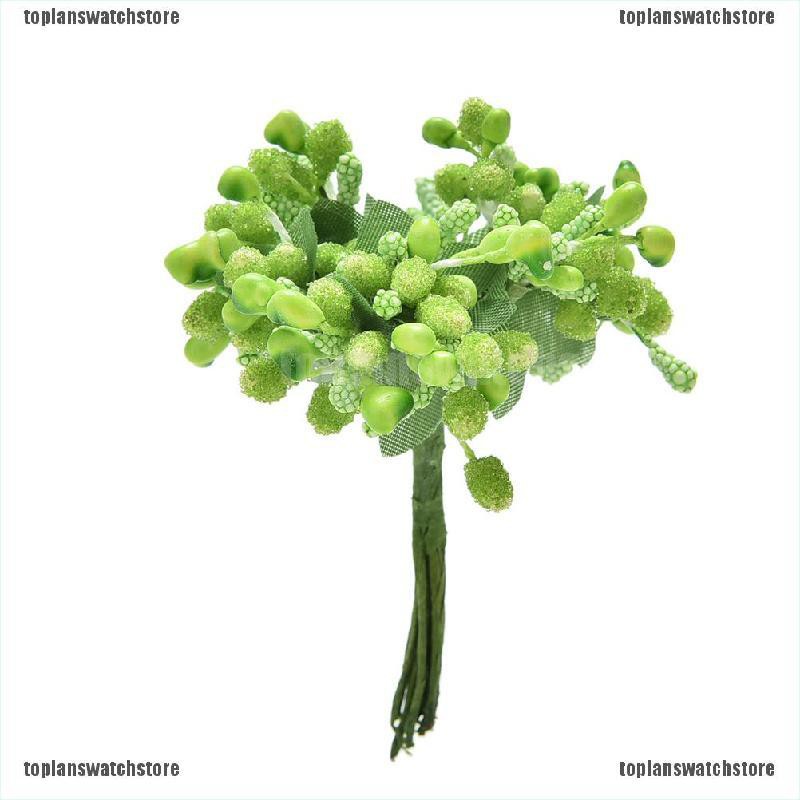 Bộ 12 Bông Hoa Giả Mini Trang Trí Tiệc Cưới
