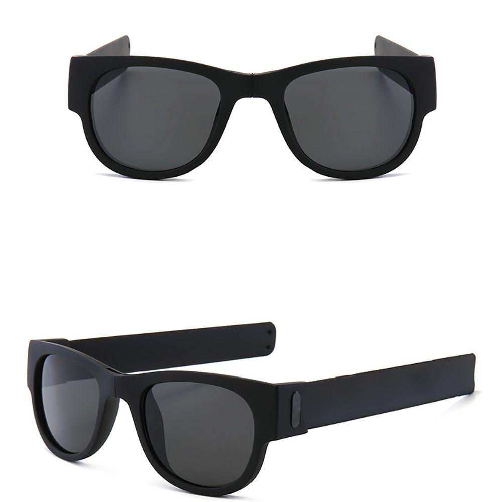 Kính Mát Vuông Gập Lại Được Hỗ Trợ Lái Xe BACK2LIFE Phong Cách Retro Thời Trang Bảo Vệ Mắt Cho Nam