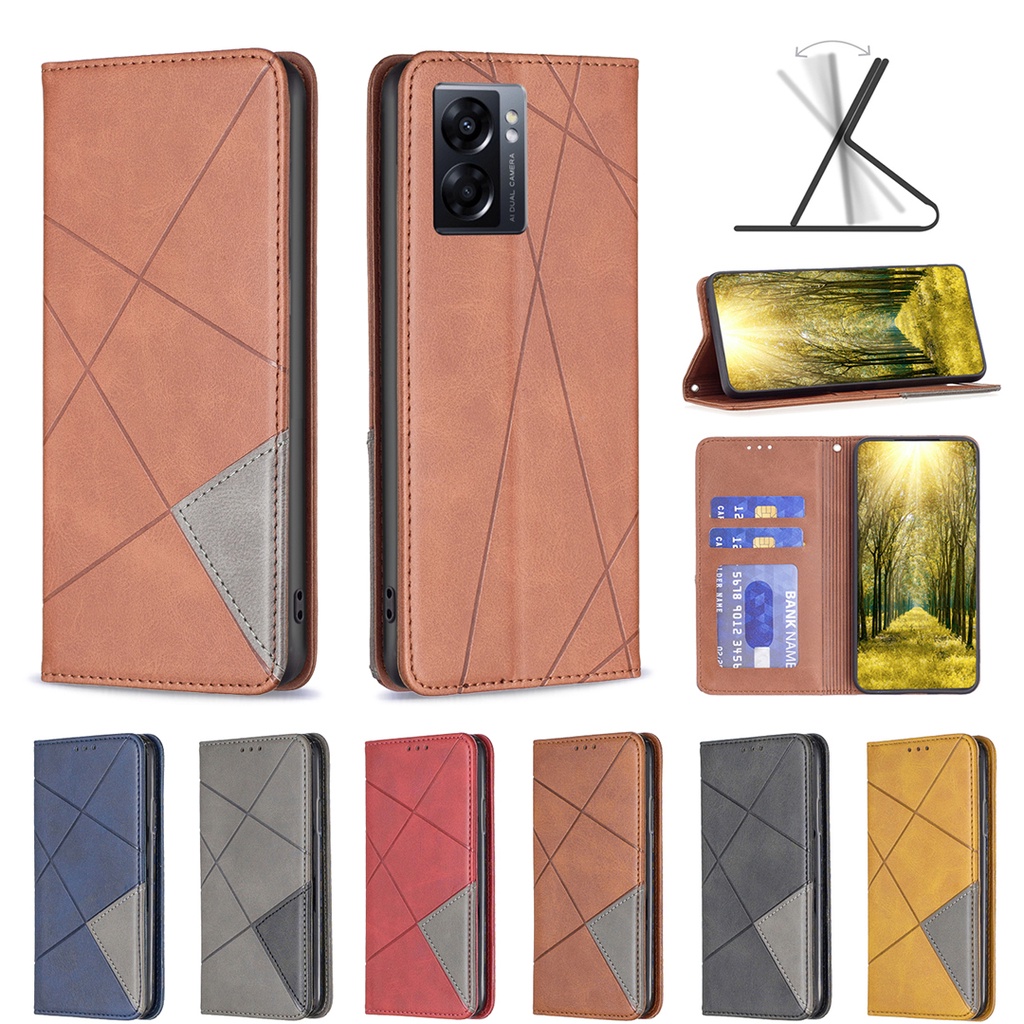 Case for OPPO A57 5G Ốp Ốp Bao Da Điện Thoại BFX Cho