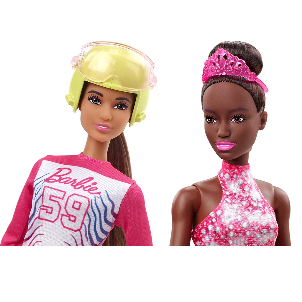 MỚI Bộ Sưu Tập Búp Bê Barbie Các Môn Thể Thao Mùa Đông Winter Sports