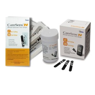 Que Thử Đường Huyết CareSens N (Hộp 50 Test)