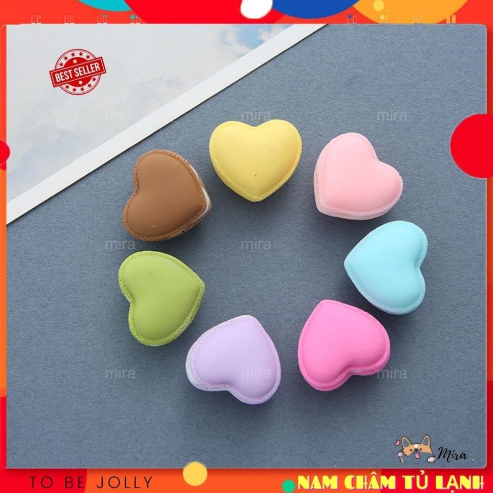 Nam Châm Tủ Lạnh 3D Hình Trái Tim Màu Love Trang Trí Bàn Học, Bàn Làm Việc, Đính Note MIRA-3D68004