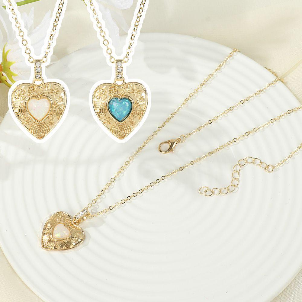 BORAG Vòng Cổ Choker Mặt Trái Tim