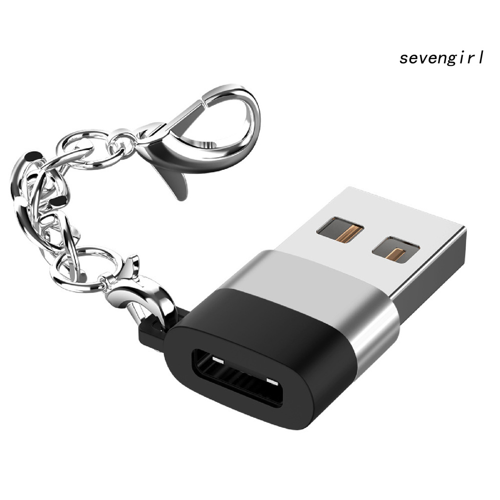 Đầu Chuyển Đổi Từ Giác Cắm Usb Sang Giác Cắm Type-C Tiện Dụng