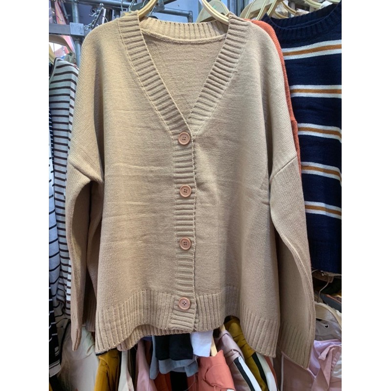 Áo cardigan len cúc to dày dặn - hàng QC ảnh thật | BigBuy360 - bigbuy360.vn