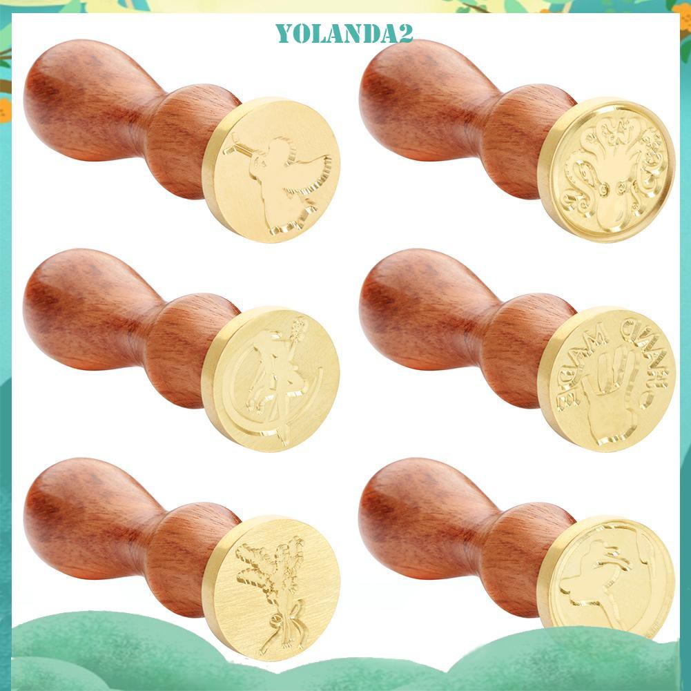 Con Dấu Gỗ Họa Tiết Cây Phong Cách Retro Độc Đáo