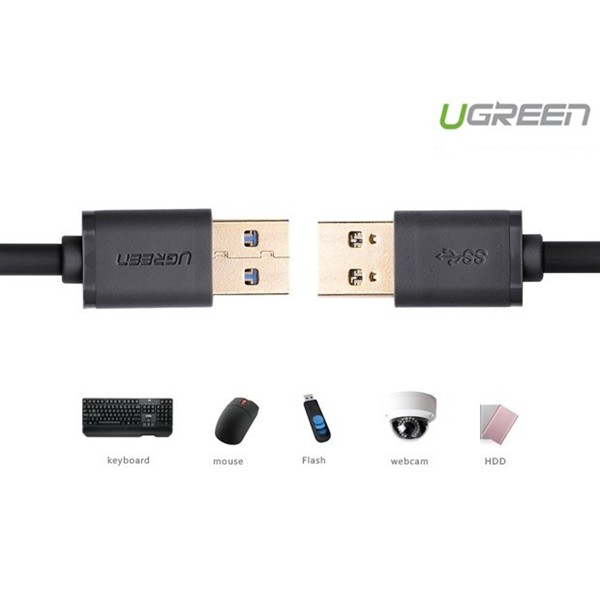 Cáp USB 3.0 dài 1m Chính Hãng Ugreen 10370 - Hàng chính hãng