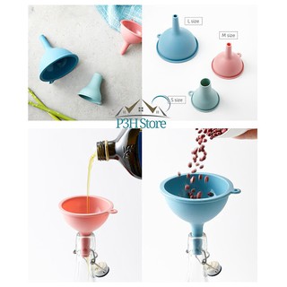 Bộ 3 phễu lock&lock bằng silicone ckt212s3