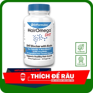 Hairomega dht blocker - mọc tóc ngăn rụng tóc
