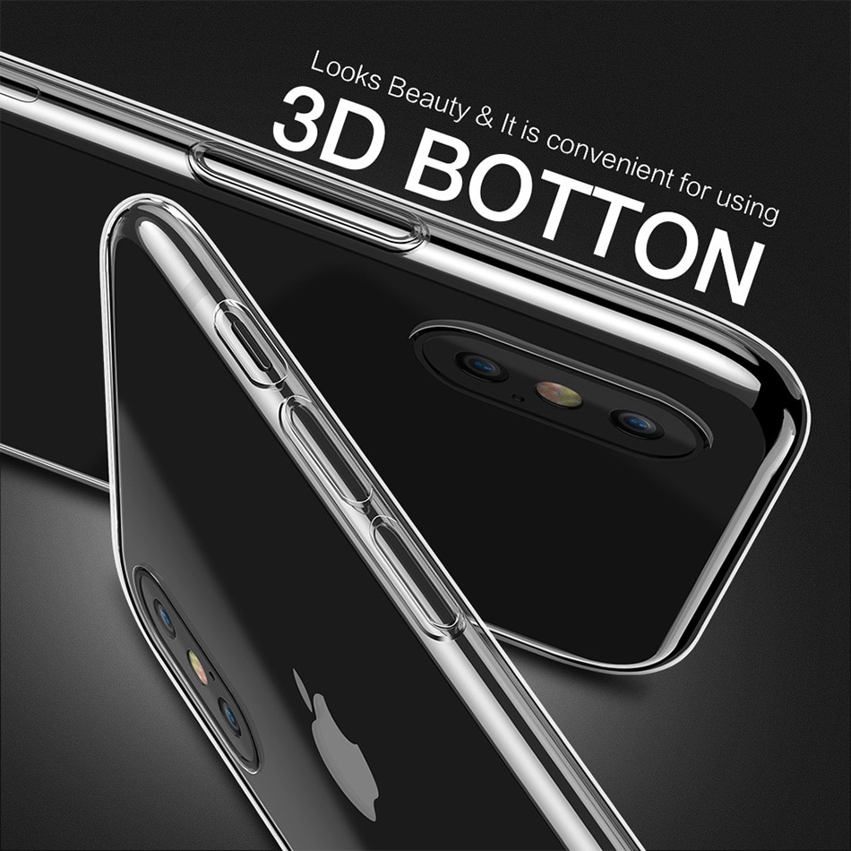 Ốp lưng trong suốt siêu mỏng dành cho iPhone 12 Mini SE 2020 11 Pro XS MAX XR 5 5S 6 6S 7 8 Plus 6P