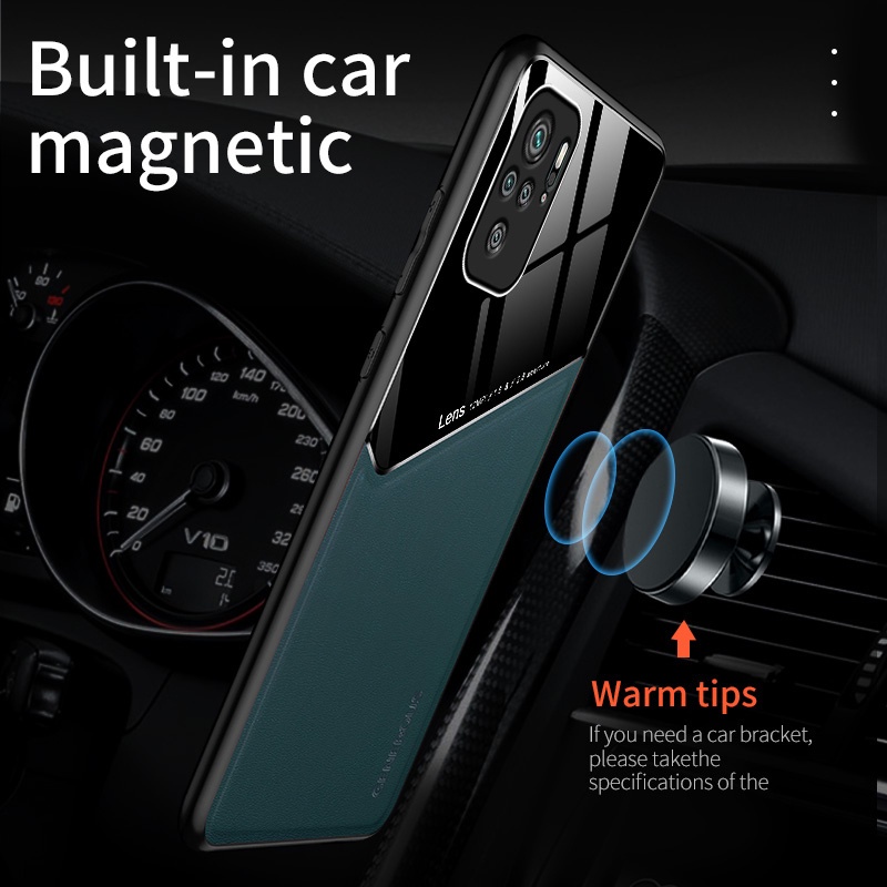Lenuo Ốp điện thoại bọc da cho Xiaomi Poco M3 Pro X3 Pro F3 X3 Nfc Redmi Note 10 5g 10s 10 Pro Max