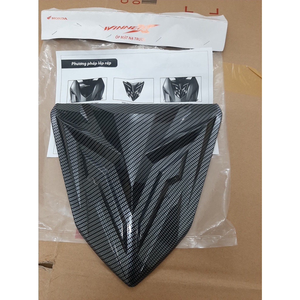 mặt nạ trang trí phụ kiện winner x v3 cacbon honda