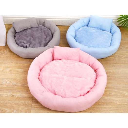 Đệm ổ cho chó mèo nằm + tặng gối nằm