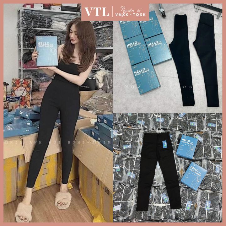 Quần legging cotton cạp cao Hello Boat full hộp | BigBuy360 - bigbuy360.vn