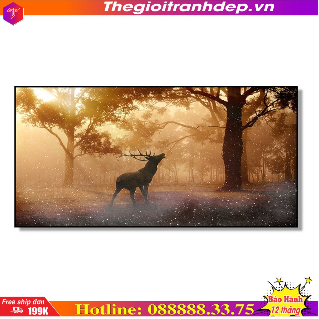 Tranh in khổ lớn Thế Giới Tranh Đẹp - 60x120cm