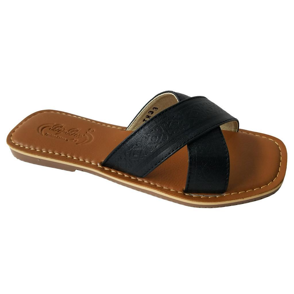 Dép Nữ Da Bò Thật BIGBEN Cao Cấp DNN48