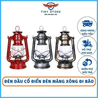 Đèn dầu phong cách cổ điển dùng đi cắm trại. camping dã ngoại